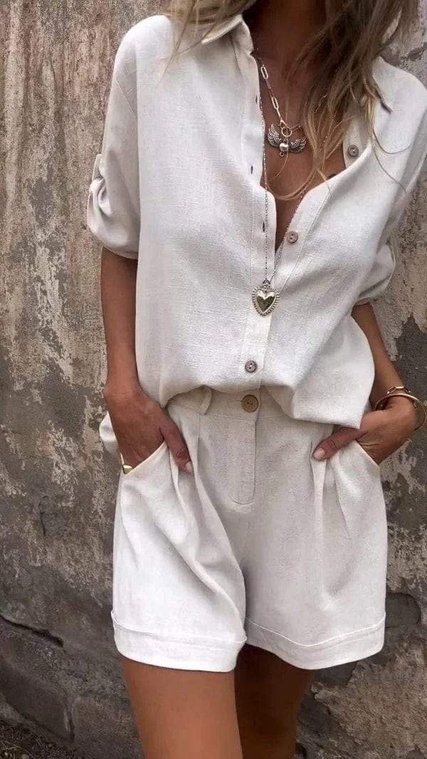 Linnea | Airy linen set