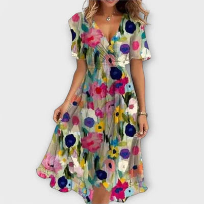 NottingWear - Women's V-neck dress